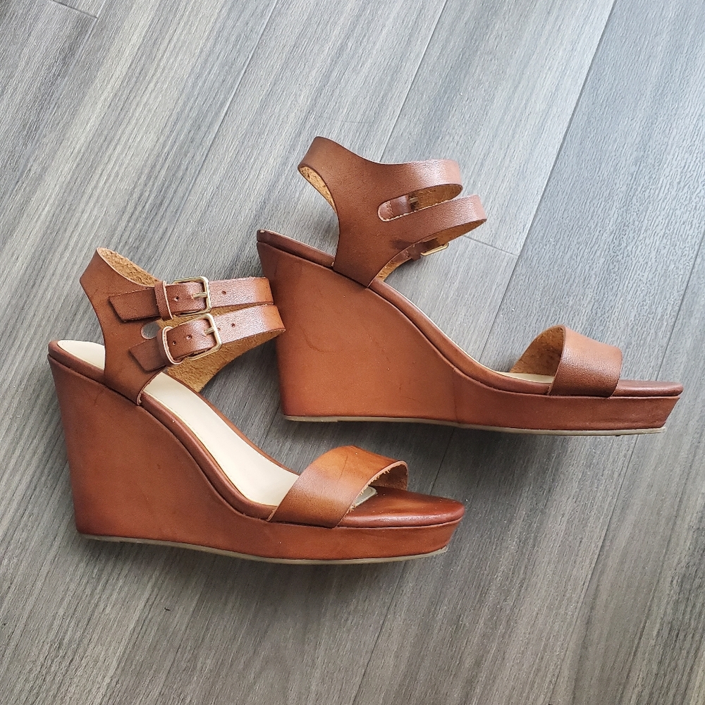 Wedge High Heel Sandals with straps